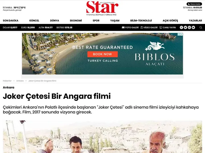 Turgut Ural set ve yapım galerisi