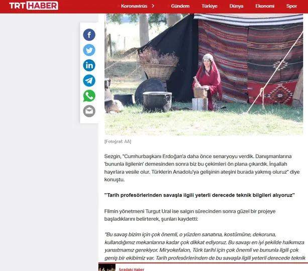 Turgut Ural set ve yapım galerisi