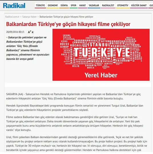 Turgut Ural set ve yapım galerisi